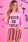 PREORDER- Boo Stripes Nova Denim Skirt - Jess Lea Boutique