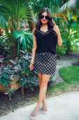 PREORDER-Check Back Checkered Skort