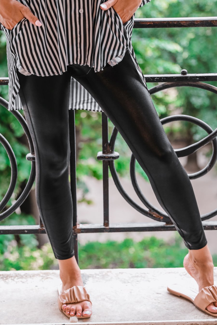 Faux Leather Leggings