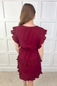 PREORDER-Game Day Ruffle Dress