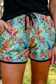 PREORDER-Going Wild Drawstring Everyday Shorts