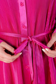PREORDER-Hot Shot Pleated Tie Dress