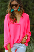 Jamie Balloon Sleeve Top - Jess Lea Boutique
