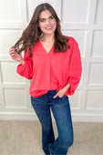 PREORDER-Jamie Balloon Sleeve Top