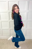 PREORDER-Let's Go Girls Sequin Patch Sweatshirt