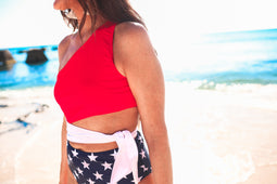 PREORDER-Liberty Island Tie Swimsuit