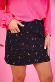 PREORDER- Midnight Nova Denim Skirt - Jess Lea Boutique