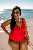 PREORDER-Red Hot Ruffle One Piece Swimsuit