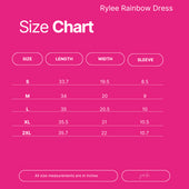 PREORDER-Rylee Rainbow Dress