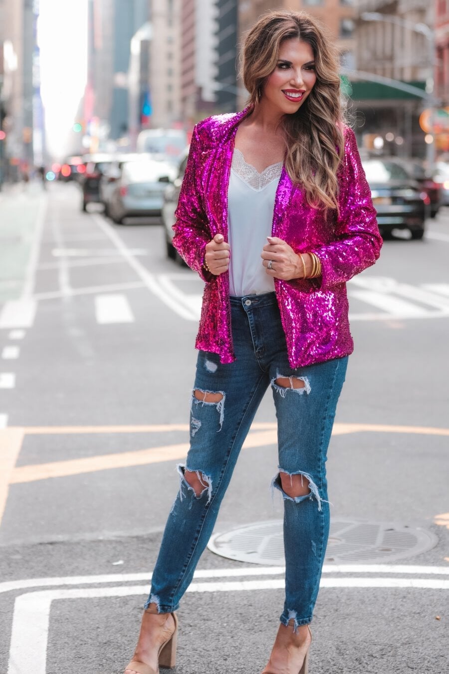 PREORDER-Sequin And The City Blazer