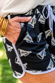 PREORDER-Shake Your Pom Poms Drawstring Everyday Shorts