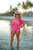 PREORDER-Soaking Up Sun Ruffle Swimsuit