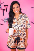 PREORDER- Spooky Sweet Ruffle Pajama Set - Jess Lea Boutique