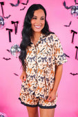 PREORDER- Spooky Sweet Ruffle Pajama Set - Jess Lea Boutique