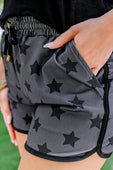 PREORDER-Starry Night Drawstring Everyday Shorts