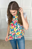 PREORDER-Style Sense Floral Top