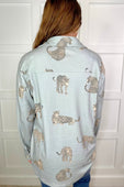 PREORDER-Take A Walk Cheetah Button Up Top
