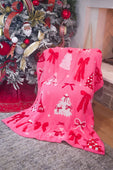 Pretty Pink Christmas Blanket - Jess Lea Boutique