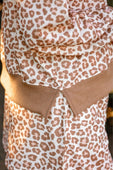 Printed Terry Skort Set- Leopard - Jess Lea Boutique