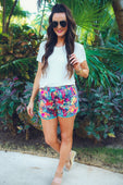 PREORDER-Queen Of The Jungle Drawstring Everyday Shorts