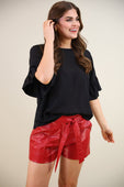 PREORDER-Rebecca Ruffle Sleeve Top - Jess Lea Boutique
