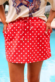 Red Polka Dot Skort - Jess Lea Boutique