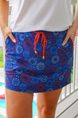 Red White and Boom Skort - Jess Lea Boutique
