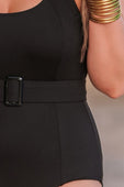 PREORDER-Rooftop Pool Ribbed Swimsuit