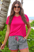 Rosemary Stripes Everyday Shorts - Jess Lea Boutique
