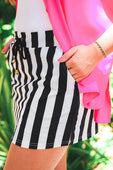Runway Stripes Skort - Jess Lea Boutique