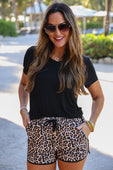 PREORDER-Safari Chic Leopard Everyday Shorts - Jess Lea Boutique