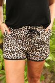 Safari Chic Leopard Everyday Shorts - Jess Lea Boutique