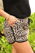 Safari Chic Leopard Everyday Shorts - Jess Lea Boutique