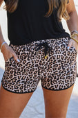 PREORDER-Safari Chic Leopard Everyday Shorts - Jess Lea Boutique