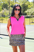 Safari Chic Leopard Skort - Jess Lea Boutique