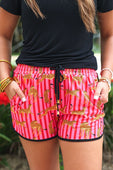 Savanna Soirée Everyday Shorts - Jess Lea Boutique