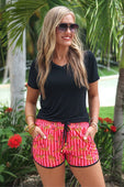 Savanna Soirée Everyday Shorts - Jess Lea Boutique