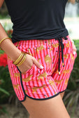 Savanna Soirée Everyday Shorts - Jess Lea Boutique