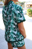 Savannah Textured Ric Rac Set, Palm Leaf - Jess Lea Boutique