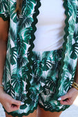 Savannah Textured Ric Rac Set, Palm Leaf - Jess Lea Boutique