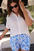 Sawyer Gauze Top, White - Jess Lea Boutique