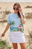 Seaside Stroll Relaxed Tee - Jess Lea Boutique