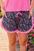 Secret Garden Ruffle Shorts - Jess Lea Boutique