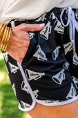 PREORDER-Shake Your Pom Poms Drawstring Everyday Shorts