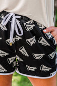 PREORDER-Shake Your Pom Poms Drawstring Everyday Shorts
