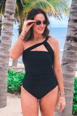 Shore About It One Piece Swimsuit- Black - Jess Lea Boutique