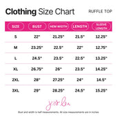 Sideline Sparkle Ruffle Top- Black - Jess Lea Boutique