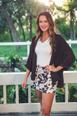 Sloane Button Up Top- Chocolate - Jess Lea Boutique