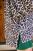 Sloane Button Up Top- Safari Chic - Jess Lea Boutique