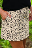 So Natural Floral Skort - Jess Lea Boutique